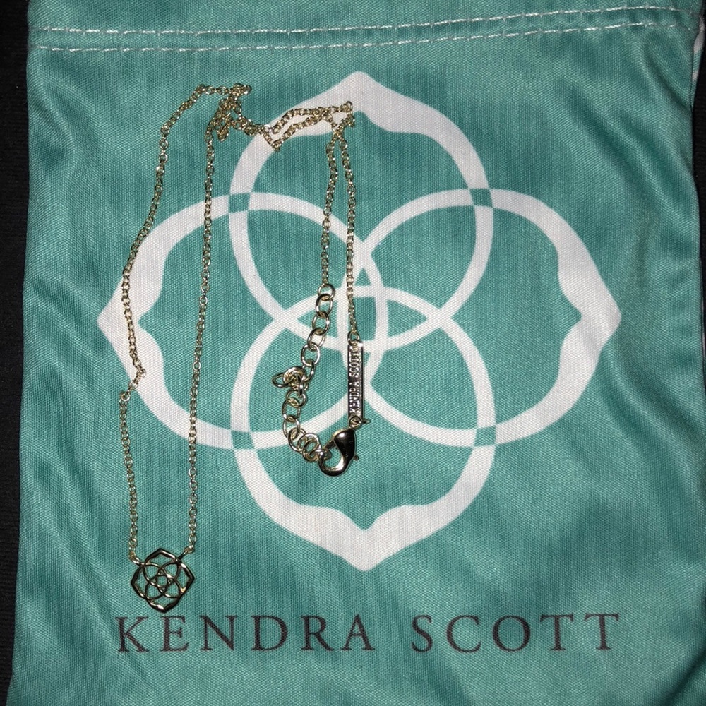 Kendra Scott logo necklace
